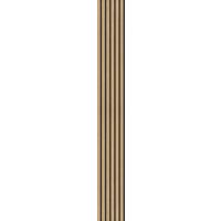 Akustikpaneel Eiche Hellbraun - Hellbraun, KONVENTIONELL, Holz/Holzwerkstoff (250/30/0.61cm) - Novel