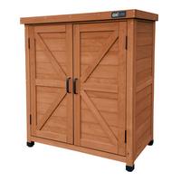 Geräteschrank L: 80 B: 45 H:93 - Braun, MODERN, Holz (80/45/93cm)