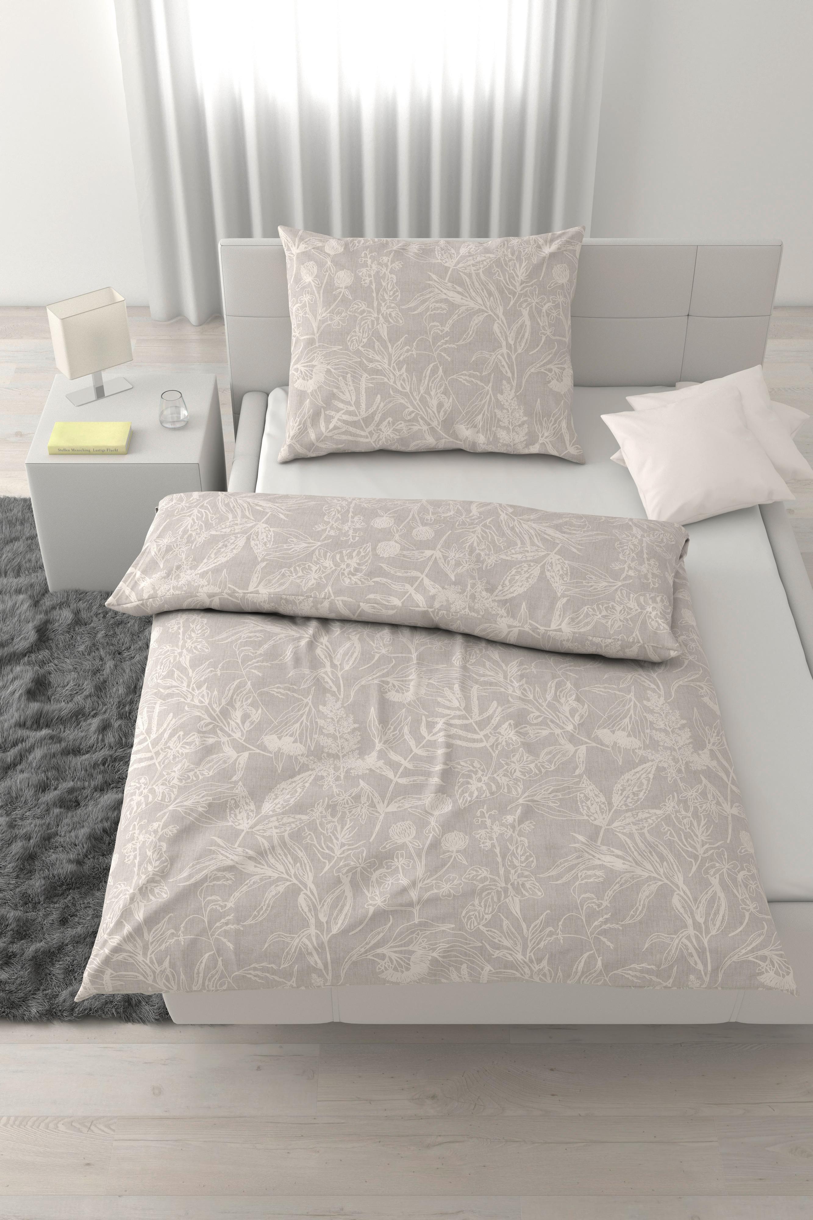 POSTEĽNÁ BIELIZEŇ Tylpur, ca. 70x90/140x200cm - svetlosivá, textil (200/140cm) - Mömax