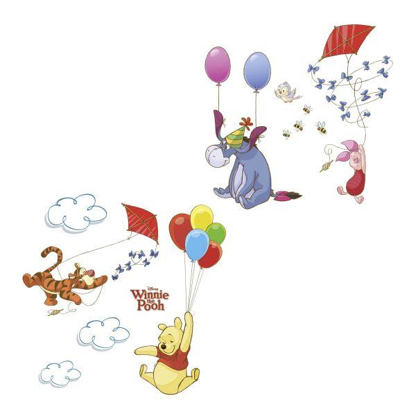 Fensterbild Winnie The Pooh - Multicolor, LIFESTYLE, Kunststoff (31/31cm)