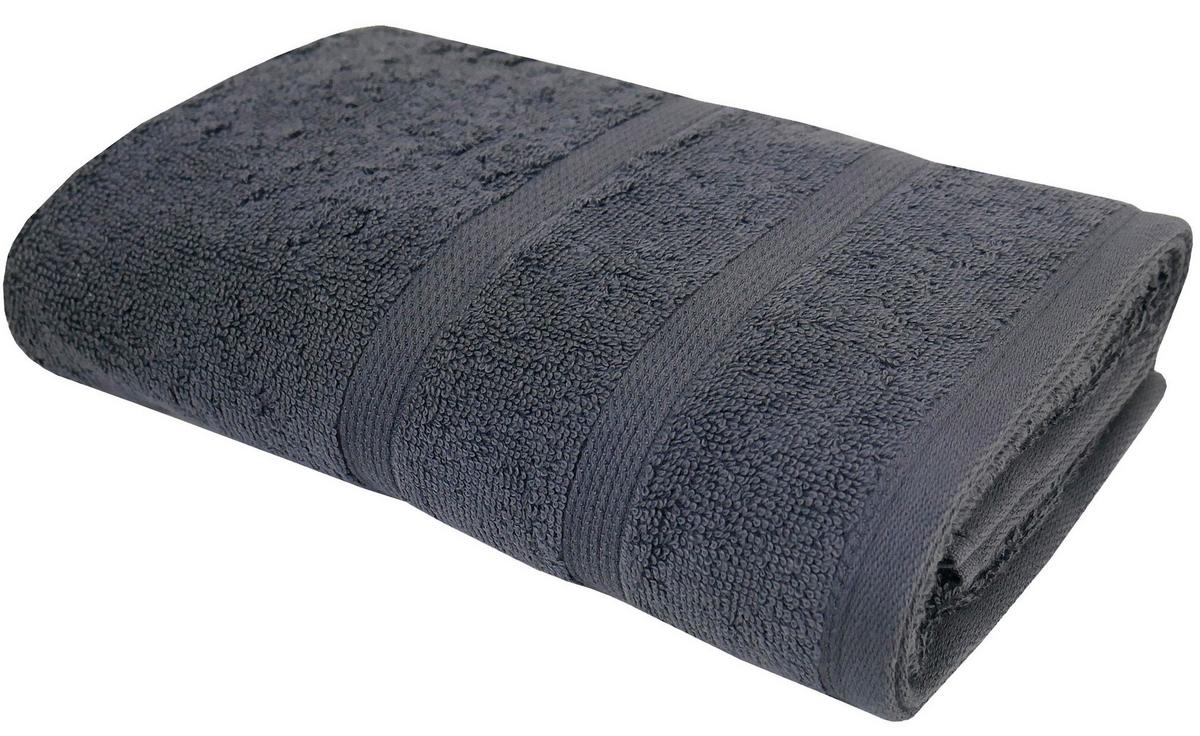 Törölköző Katharina - antracit, Lifestyle, textil (67/140cm) - Framsohn