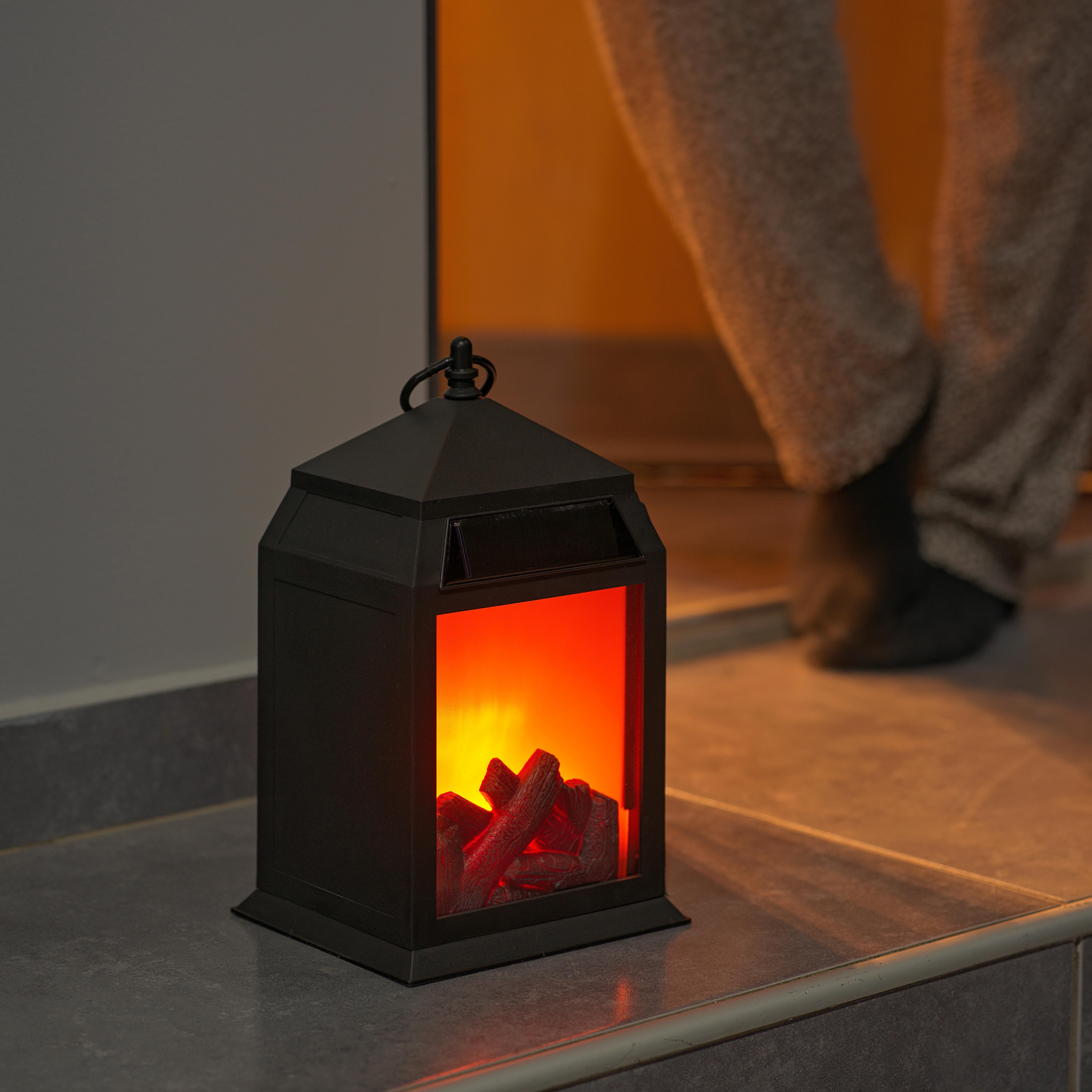 Solární Svítidlo Lete - černá, Konvenční, plast (14/16/30cm) - Modern Living