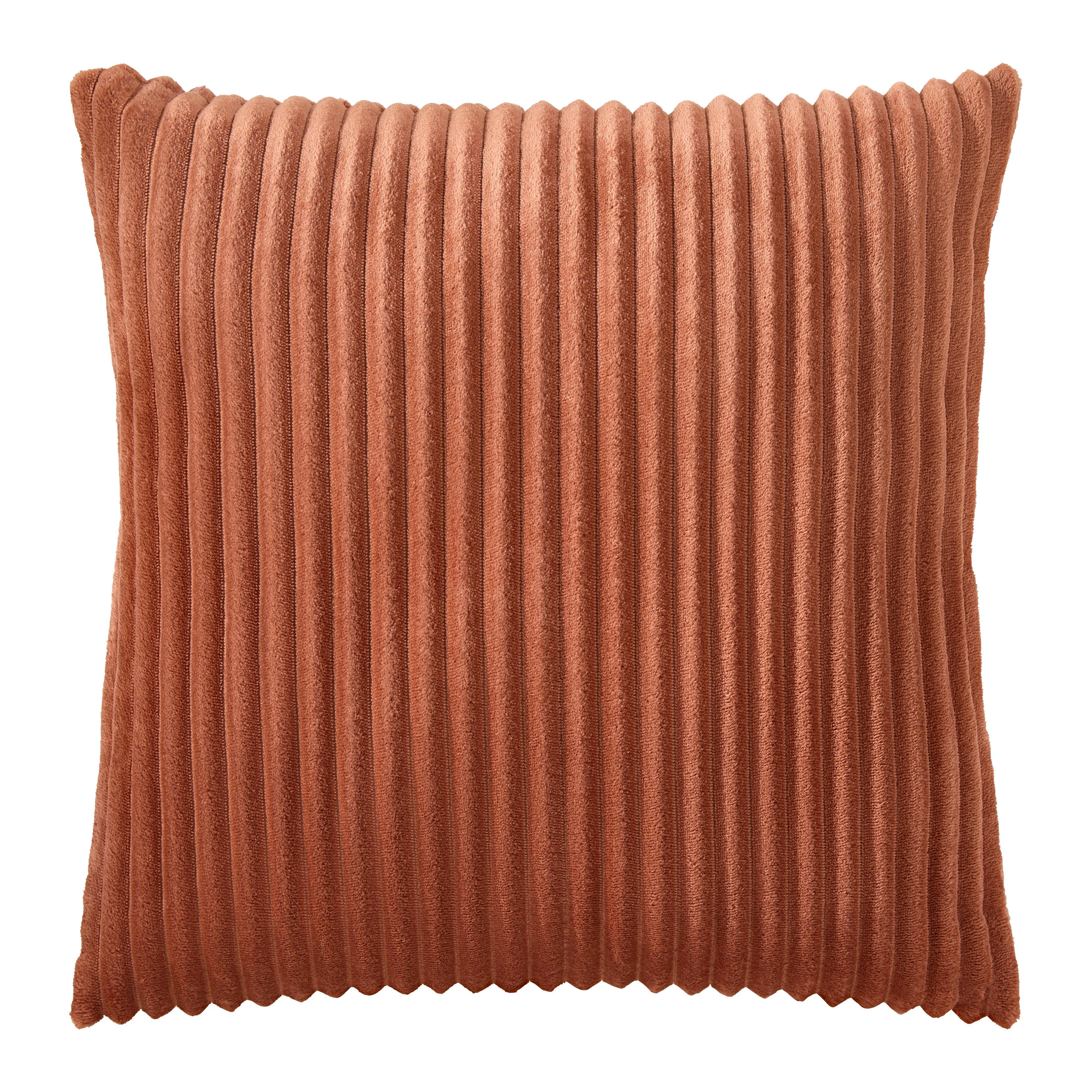 DEKORAČNÍ POLŠTÁŘ CORDI - terracotta, Konvenční, textil (45/45cm) - Modern Living