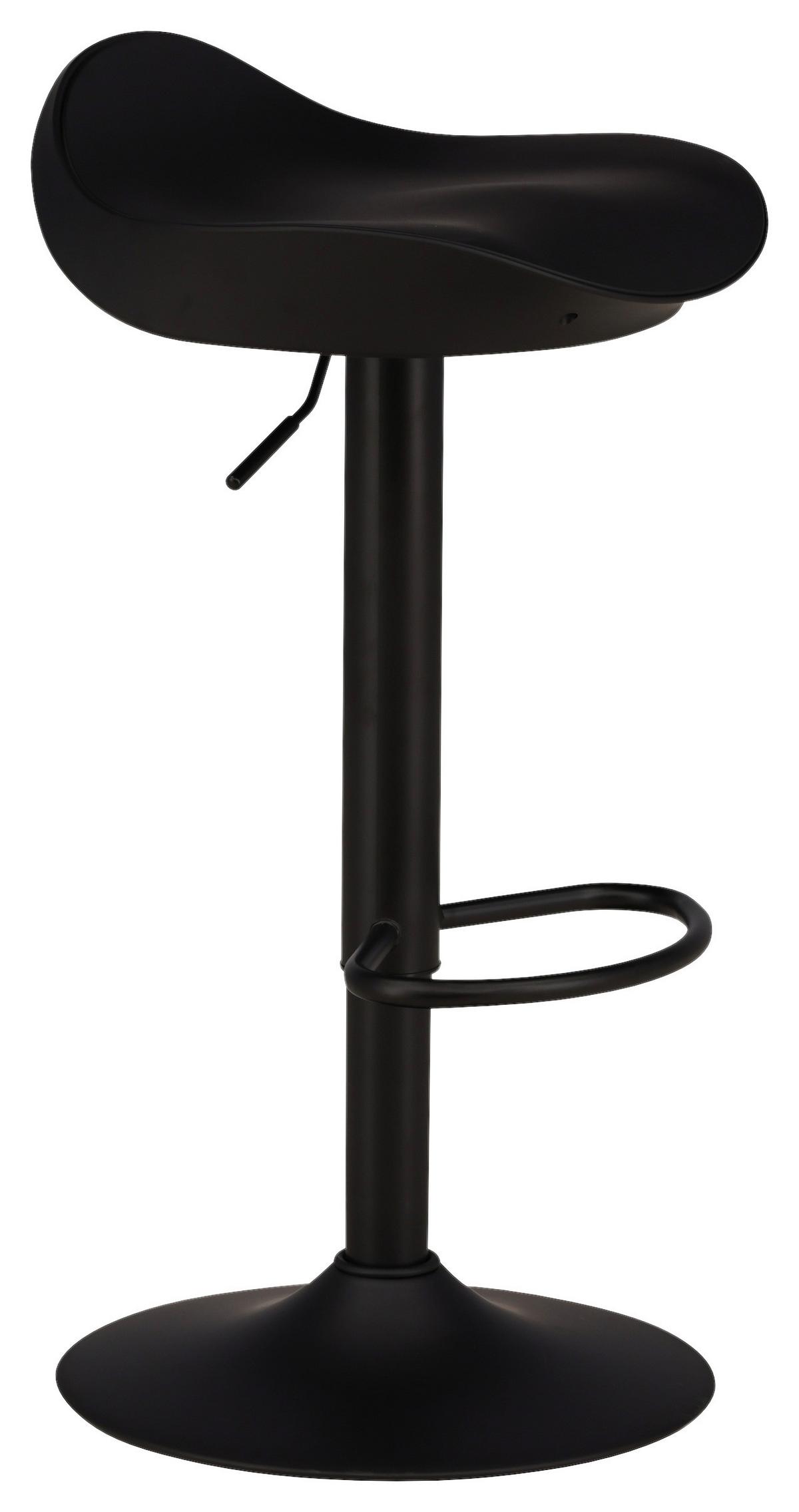 Barhocker-Set Adesto - Schwarz, Design, Kunststoff/Metall (40/69/38cm) - Livetastic