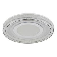 Led Mennyezeti Lámpa 48557-48w Alsuna - fehér/átlátszó, Konventionell, műanyag/fém (48/7cm) - Globo