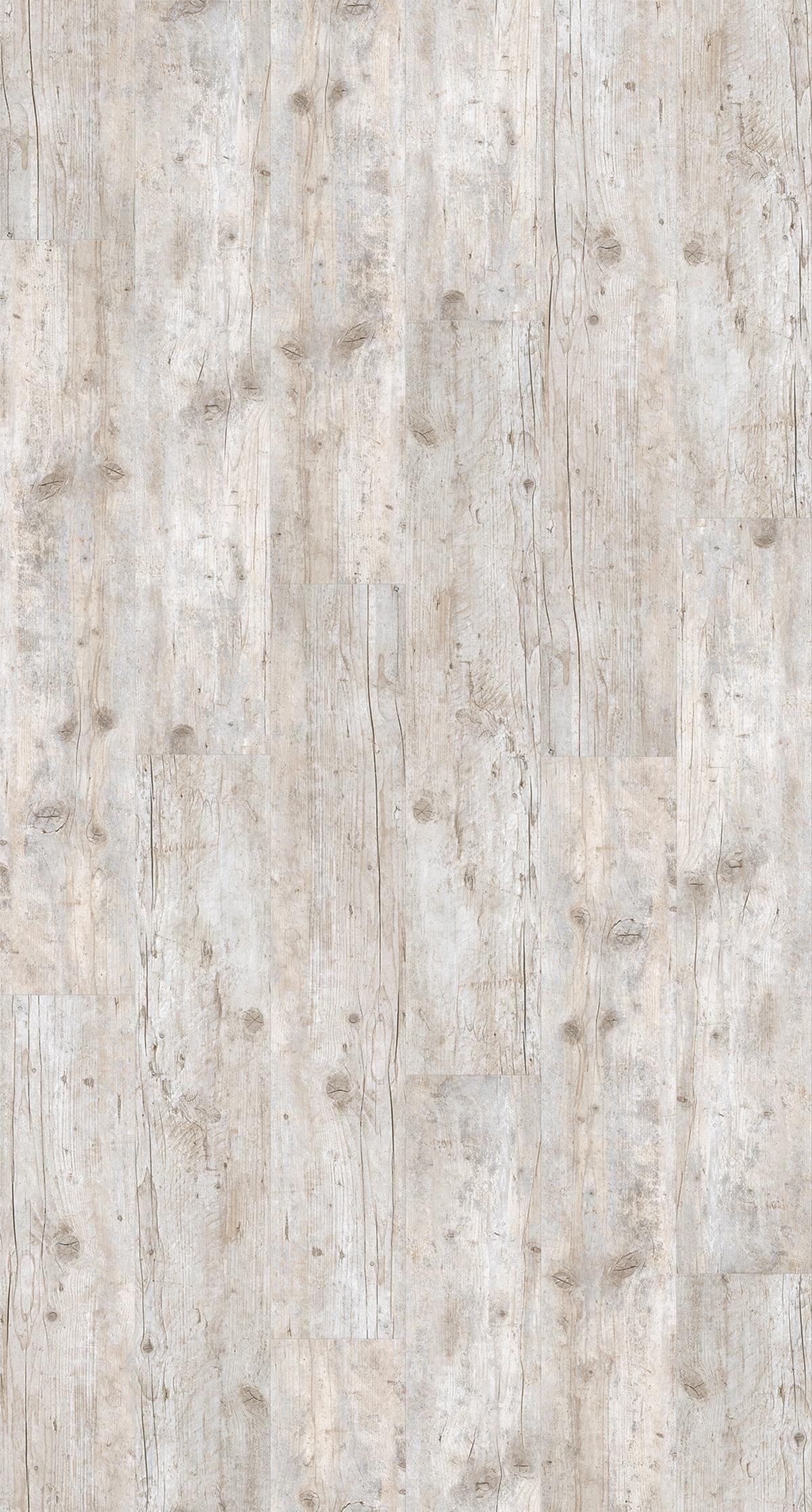 Designboden Weiß /hellgrau Landhausdiele Stärke 9,6mm - Hellgrau/Weiß, Basics, Holzwerkstoff/Kunststoff (120,7/21,6/0,96cm) - Parador