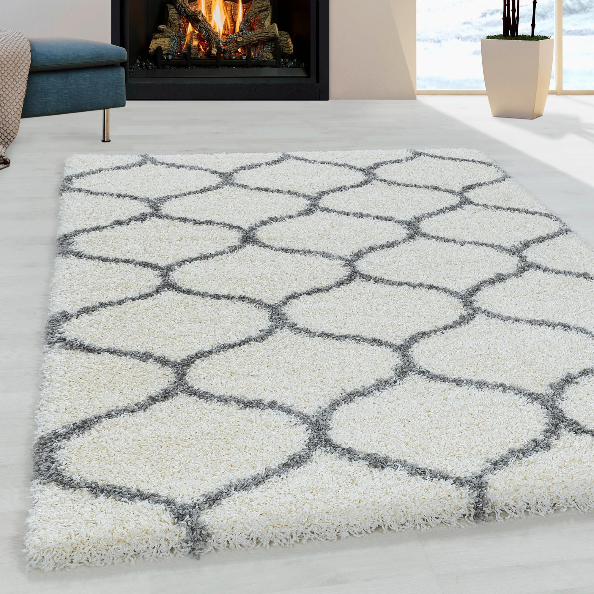 Webteppich Creme Naturfaser Salsa 280x370 cm - Creme, Design, Textil (280/370cm)