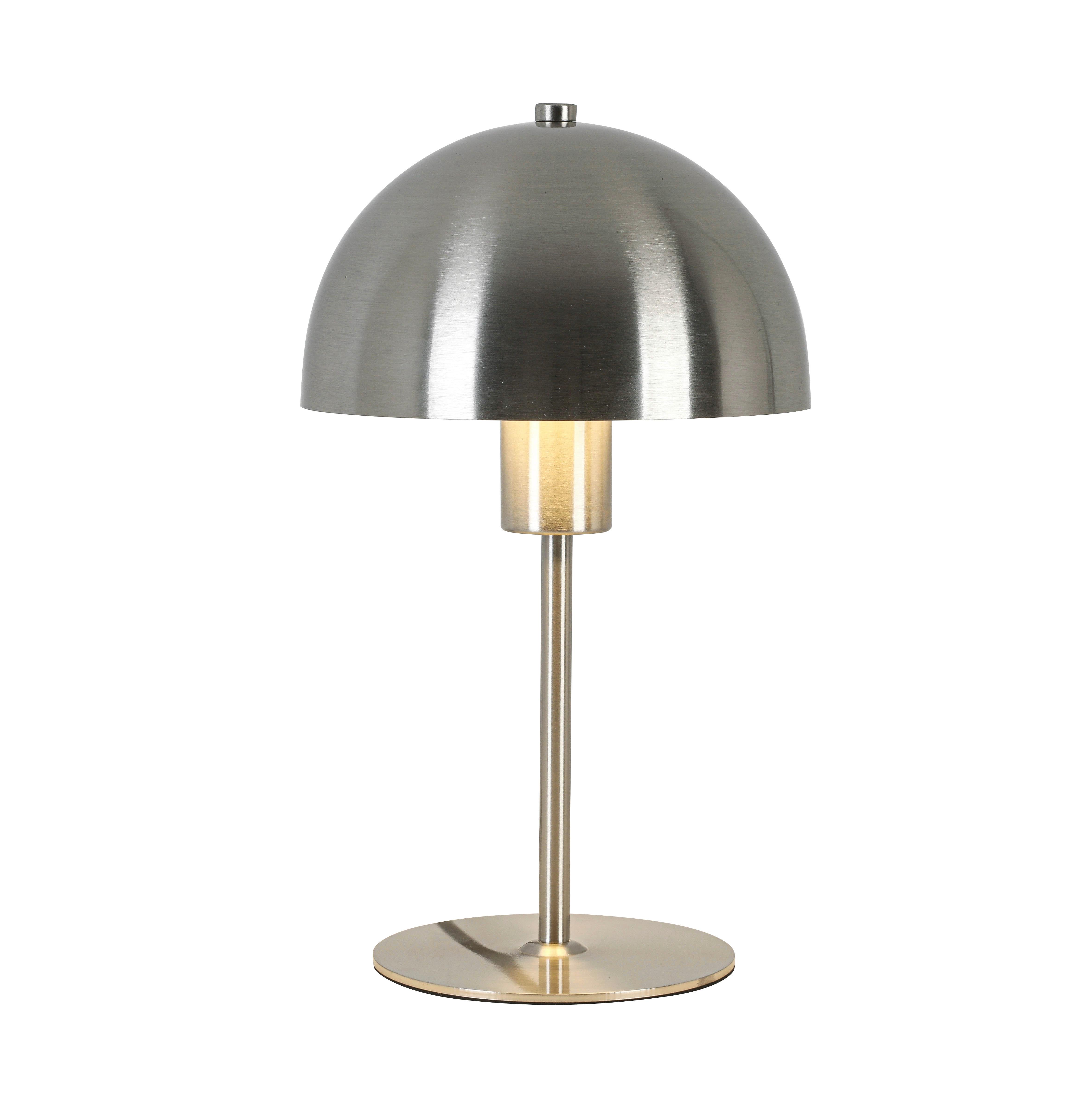 STOLNÁ LAMPA MUSCH - čierna/niklová, Modern, kov/plast (18/30cm) - Mömax