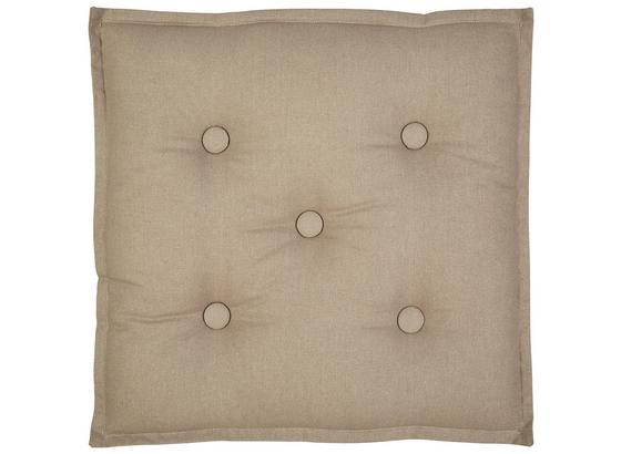 Sitzkissen Lore - Taupe, MODERN, Textil (40/40cm) - Ombra Sitzkissen Lore - Taupe, MODERN, Textil (40/40cm) - Ombra