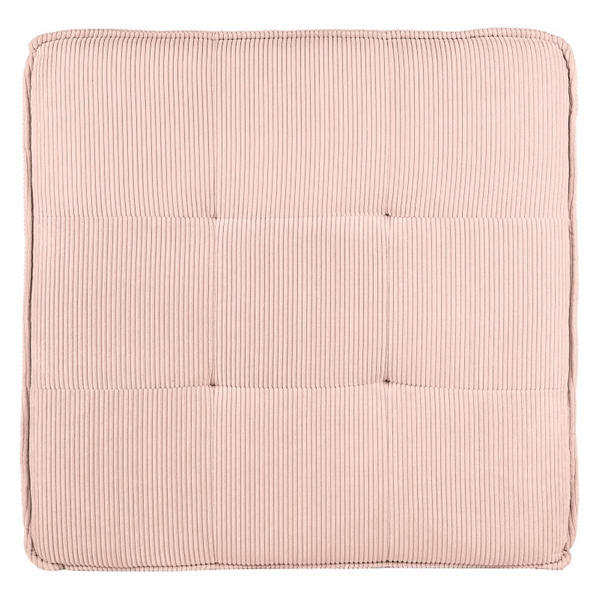 Sitzkissen Cordy, Flieder B: 128 Cm - Weiß, MODERN, Textil (128/40/128cm) - Trendmanufaktur