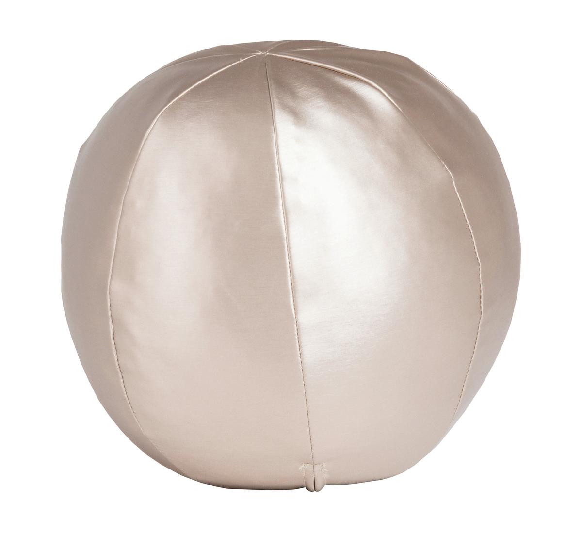 Pouf Rodeo Naturfarben B: 30cm - Naturfarben, Design, Textil (30/30/30cm) - Livetastic