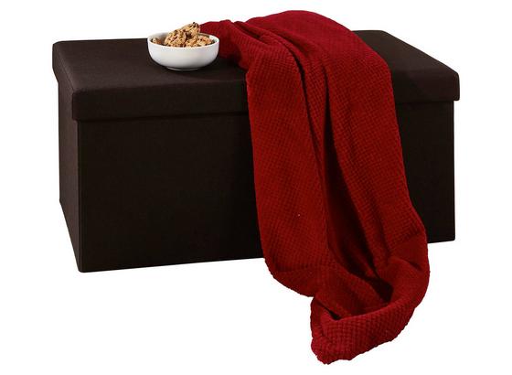 Sitzbox Classic Schwarz - Schwarz, MODERN, Holzwerkstoff/Textil (76/38/38cm) Sitzbox Classic Schwarz - Schwarz, MODERN, Holzwerkstoff/Textil (76/38/38cm)