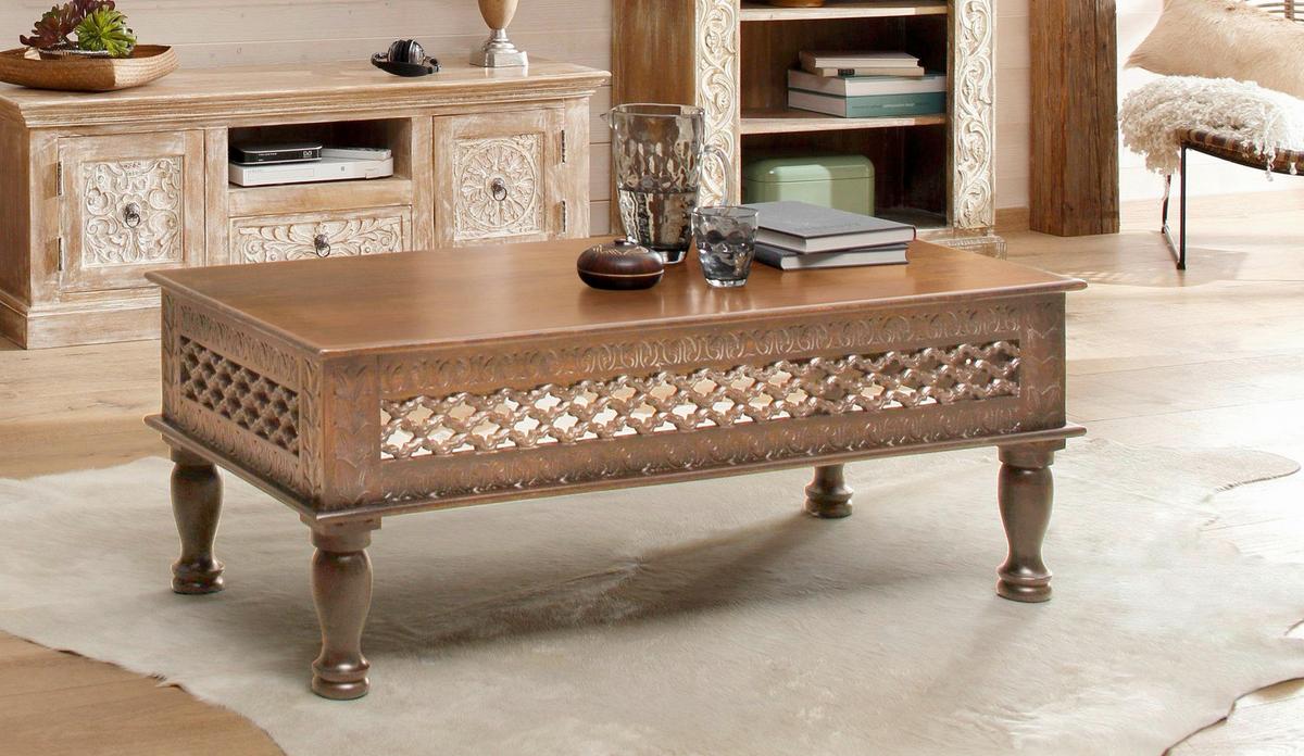 Couchtisch Gowri Braun B: 120 Cm - Braun, Design, Holz (120/60/45cm) - MID.YOU