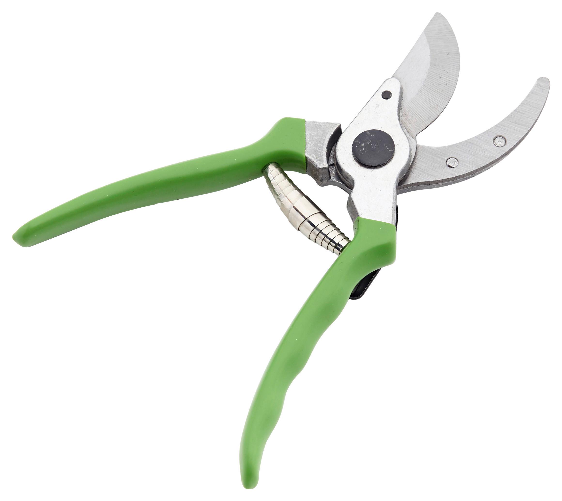 Gartenschere Marlene Carbonstahl Lxb: 20x5,5 Cm - Grün, KONVENTIONELL, Kunststoff/Metall (20/5,5/2cm) - Homezone