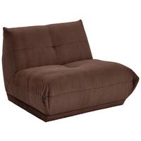 Modul Sofa Giselle 2er Sofa B: 105 cm Cord Braun - Braun, Trend, Textil (105/80/112cm) - Livetastic