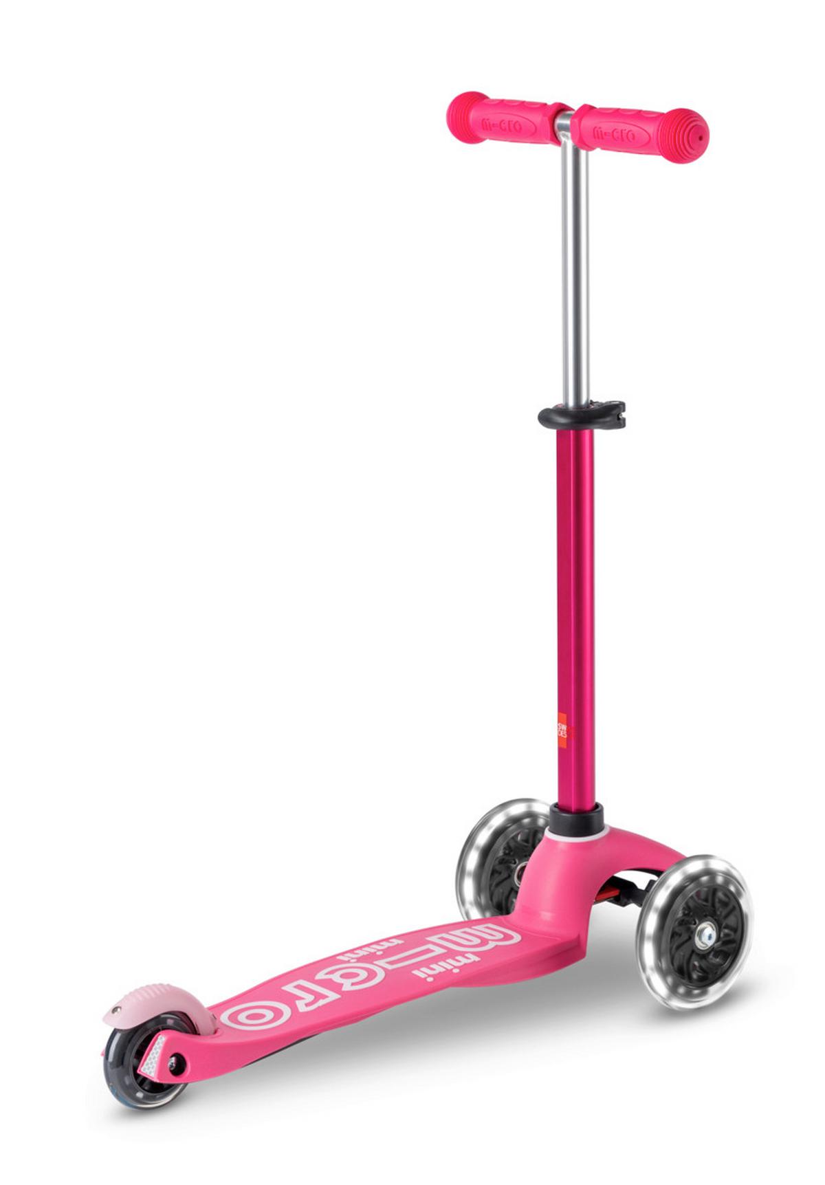Kinderscooter Pink - Pink, Basics, Kunststoff (55/26,5/49-67cm) - Micro Mobility