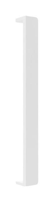 Schrankgriff Unit L:20cm Metall Weiß Glänzend - Weiß, MODERN, Metall (20/2,4/1,7cm) - Ondega