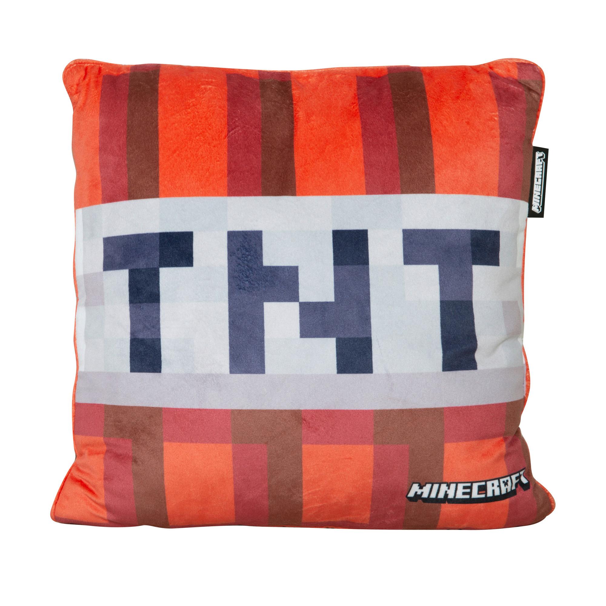Zierkissen Minecraft Tnt - Rot, Textil (38/38cm)