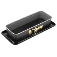 Springform Back-idee Kreativ Rechteckig L/b/h: Ca.30/12/7cm - Schwarz/Grau, Metall (30/12/7cm) - Dr.Oetker