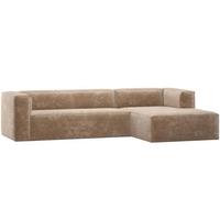 ECKSOFA Bean Taupe 305x175cm - Taupe, MODERN, Textil (305/175cm) - Livetastic