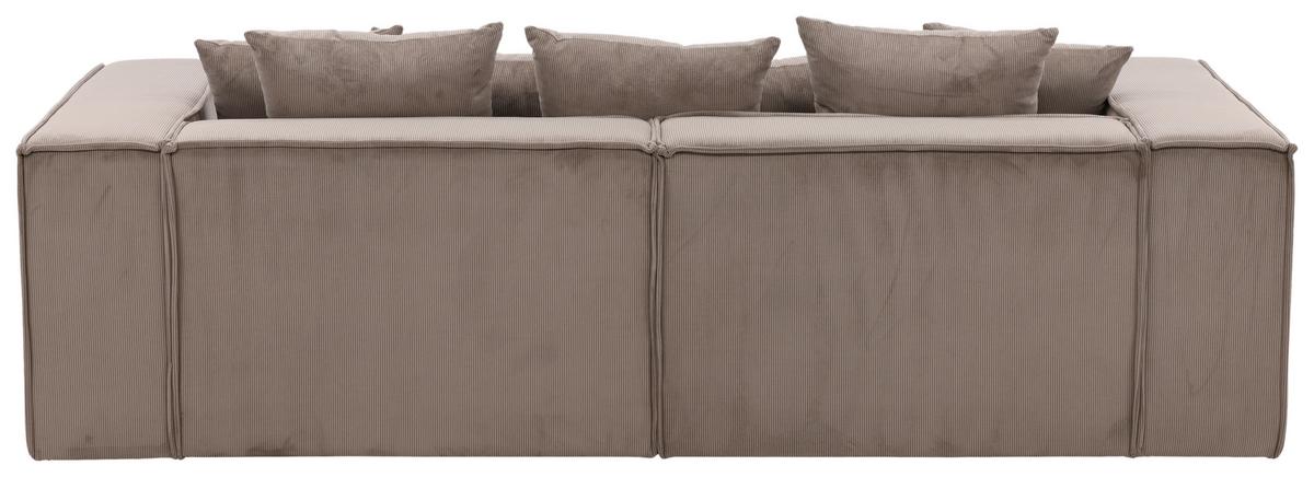 2-Sitzer-Sofa Gillholmen - Braun, Design, Holz/Kunststoff (232/80/116cm) - Livetastic