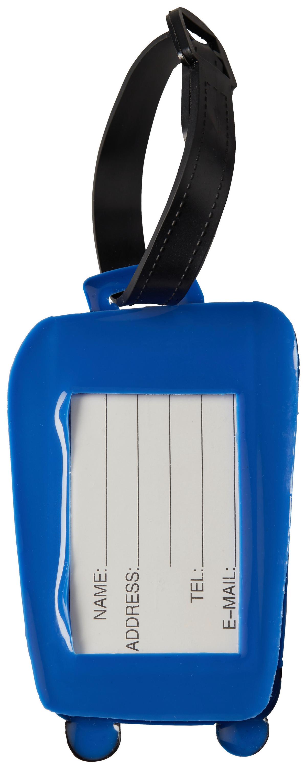 Gepäckanhänger 31735 Tino - Blau/Anthrazit, KONVENTIONELL, Kunststoff (10/18/1cm)