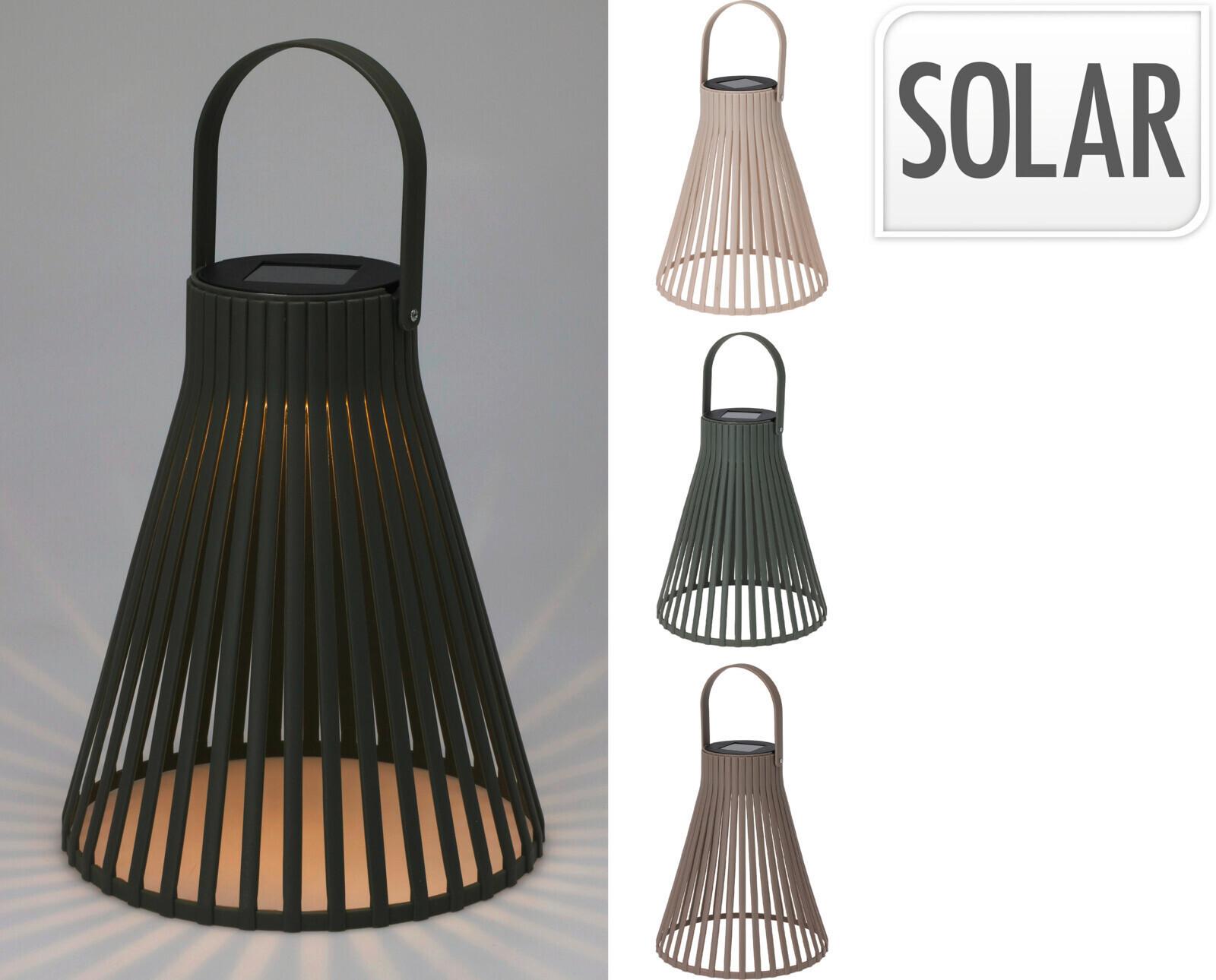 Solarleuchte Cx2100750 - Taupe/Dunkelgrün, Basics, Kunststoff (20/20/24cm)