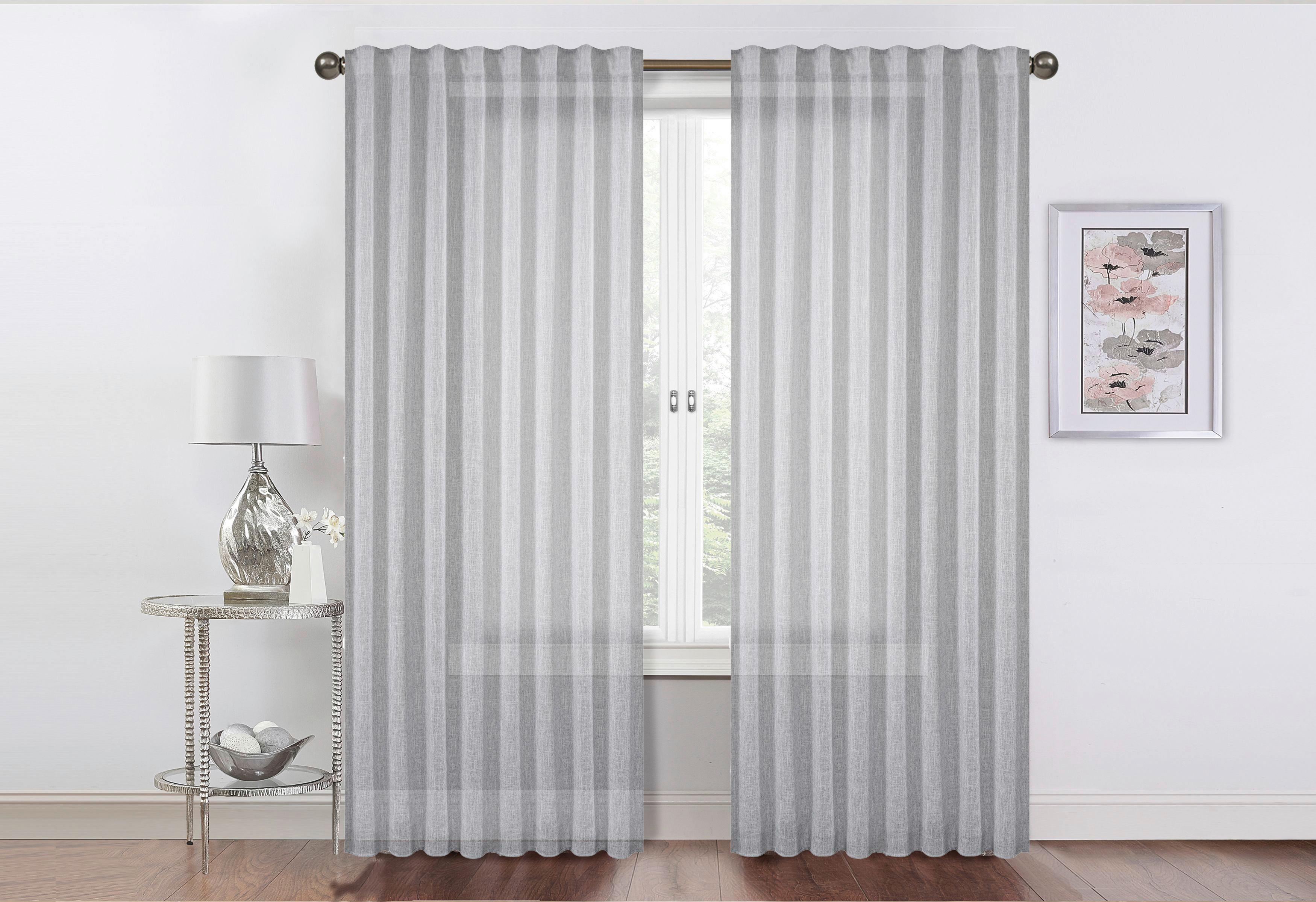 Készfüggöny Marion Kb. 135/245cm - szürke, Modern, textil (135/245cm) - Luca Bessoni