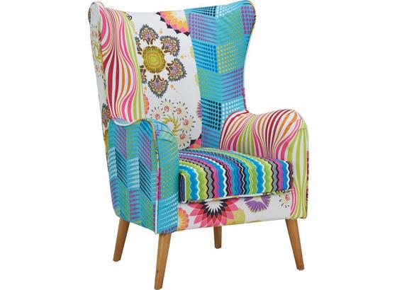 Křeslo Marianne - vícebarevná, Moderní, textil (73/106/79cm) Křeslo Marianne - vícebarevná, Moderní, textil (73/106/79cm)