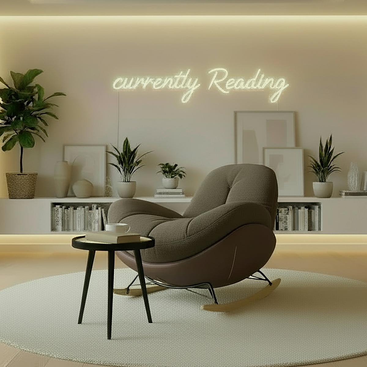 Houpací křeslo ELEA, hnědá, max. 140 kg - černá/přírodní barvy, Moderní, kov/dřevo (103/79/109cm) - Bessagi Home