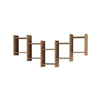 Wandregal Bat Shelf Eichefarben B: 151 Cm - Eichefarben, Design, Holzwerkstoff (151/64/20cm) - Livetastic