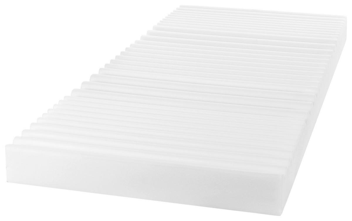 Viscomatratze Visko Plus 100x200 Cm H2/h3 H: 16 Cm - Hellgrau, Basics, Textil (100/200cm) - P & B