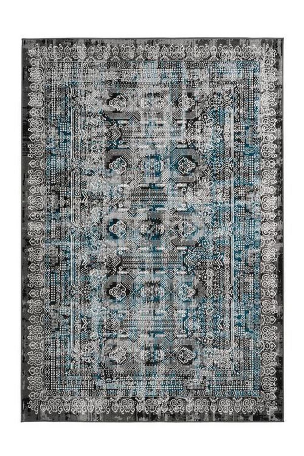 Orientalischer Webteppich Blau Ariya 120x170 cm - Blau, Trend, Textil (120/170cm) - Kayoom