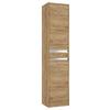 Hängender Hochschrank Mit Soft Close Nena B: 35cm Eiche Dekor - Eichefarben, MODERN, Holzwerkstoff (35/160/30cm) - MID.YOU