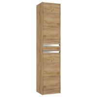Hängender Hochschrank Mit Soft Close Nena B: 35cm Eiche Dekor - Eichefarben, MODERN, Holzwerkstoff (35/160/30cm) - MID.YOU