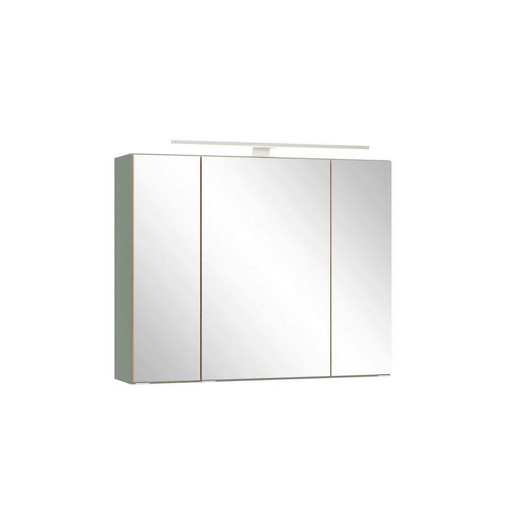 SPIEGELSCHRANK Verona Schilfgrün B: 80cm