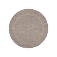 Flachwebteppich Relax - Braun, Basics, Textil (120/120cm) - Ayyildiz 