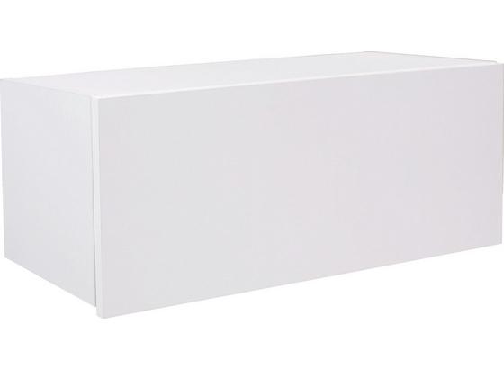 Nástenný Regál Halma Hlr01 - biela, Moderný, kompozitné drevo (26,5/75/28cm) Nástenný Regál Halma Hlr01 - biela, Moderný, kompozitné drevo (26,5/75/28cm)