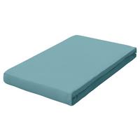 Boxspring-spannleintuch Pure Boxspring - Türkis, Basics, Textil (90-100/190-220cm) - Schlafgut