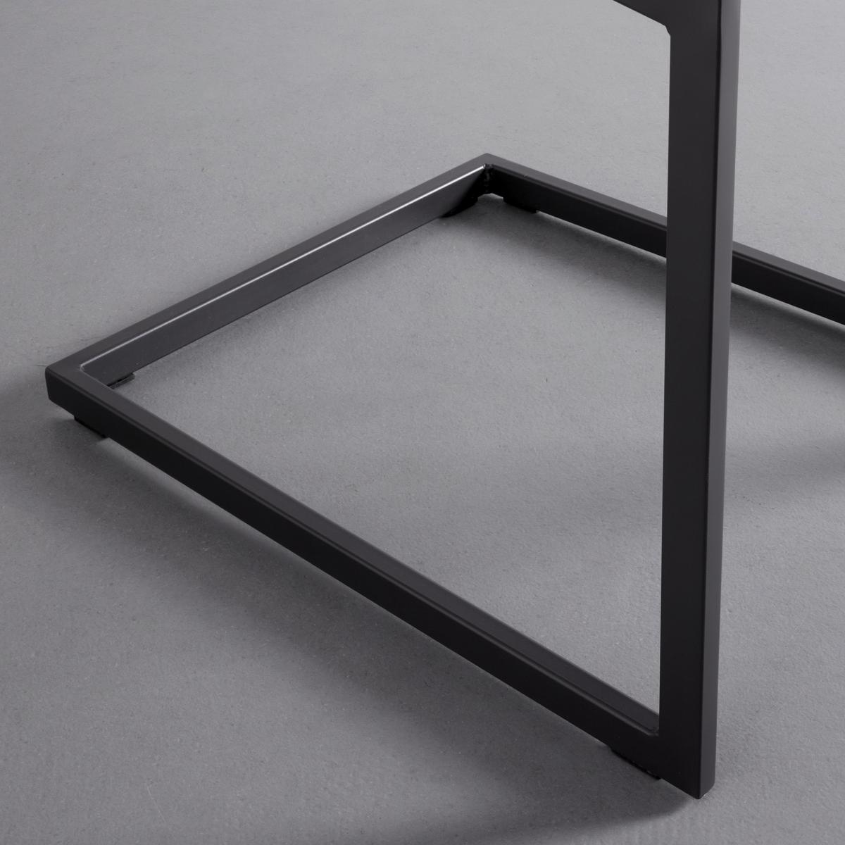 Dvojdielna sada stoličiek MELA tmavomodrá - čierna/tmavomodrá, Modern, kov/textil (44/95/60cm) - PBJ