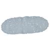 Badewanneneinlage Stones - Silberfarben, Kunststoff (36/69cm)