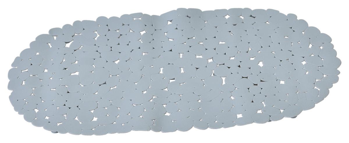 Badewanneneinlage Stones - Silberfarben, Kunststoff (36/69cm)