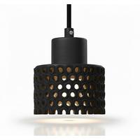 ZÁVĚSNÉ SVÍTIDLO LACE - černá, Moderní, keramika (12cm) - Bessagi Home