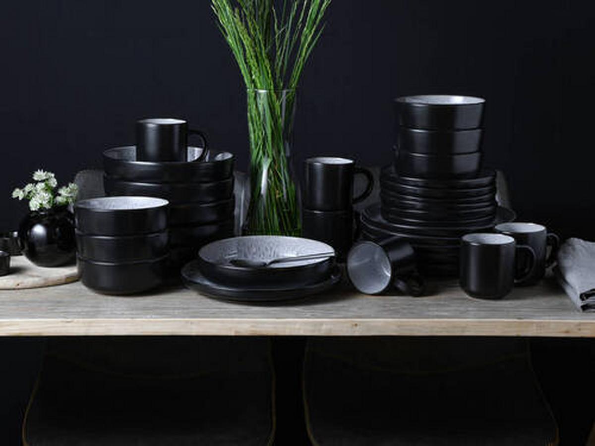 KOMBISERVICE 21519 NORDIC FJORD FROST - Hellgrau, Trend, Keramik - Creatable