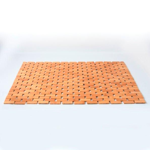 Badematte Annika 50x80 Cm Hellbraun Bambus Rutschhemmend - Hellbraun, Basics, Naturmaterialien (50/80cm)