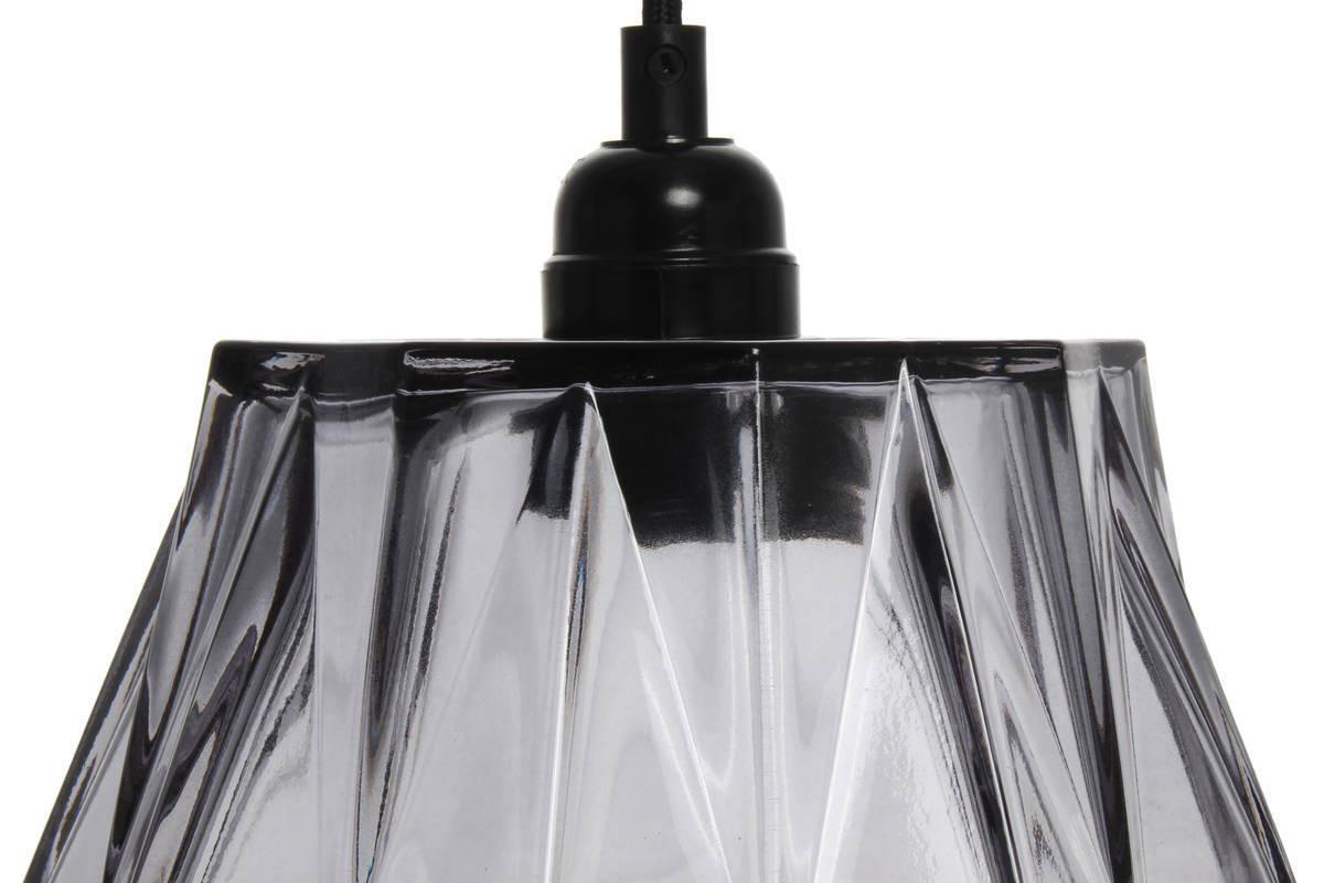 Hängeleuchte Aurea H: 19 Cm 1-Flammig - Grau, Trend, Glas (19/19/19cm) - Kayoom