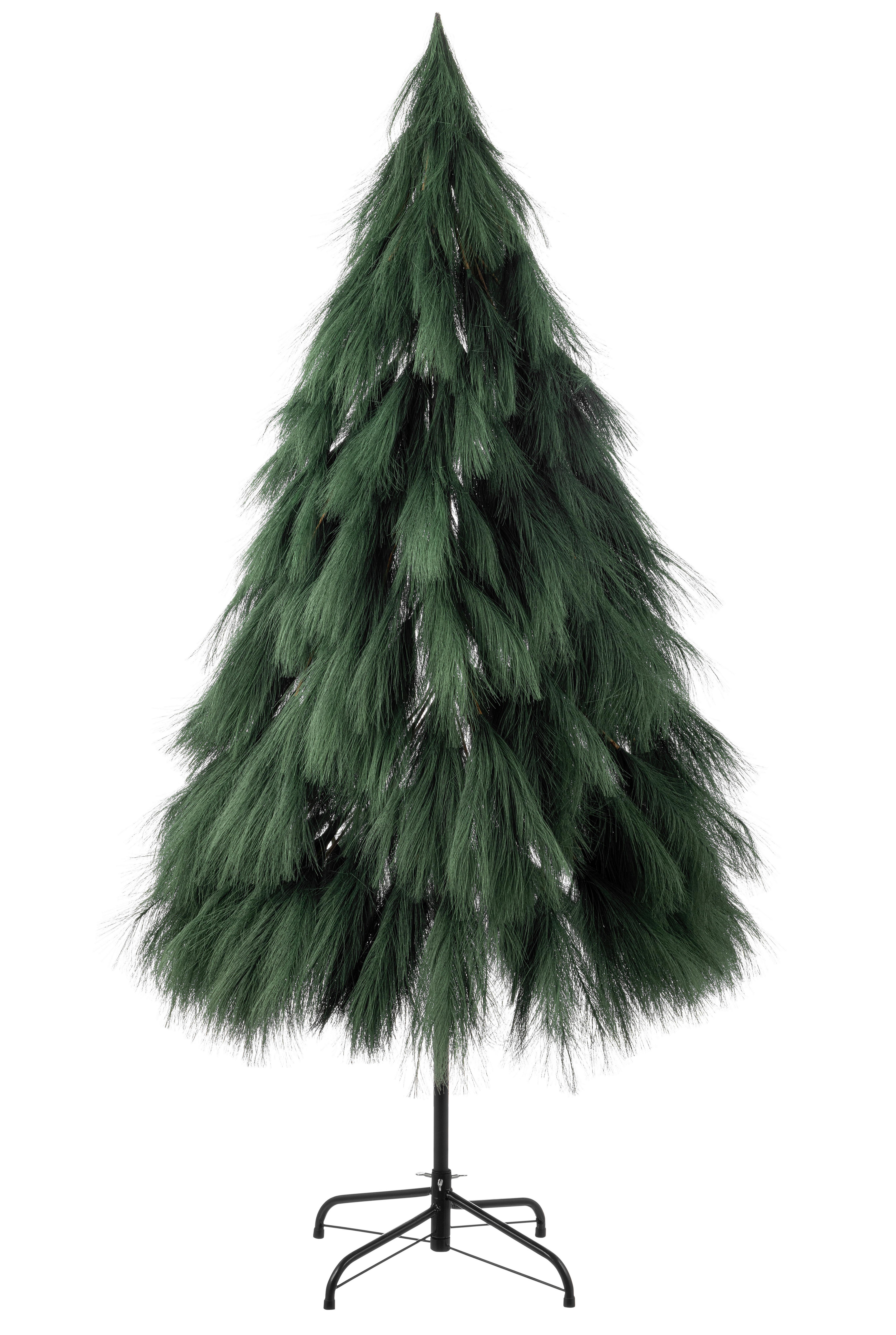 DEKOWEIHNACHTSBAUM Lennard - Grün, KONVENTIONELL, Papier/Kunststoff (150cm) - Luca Bessoni