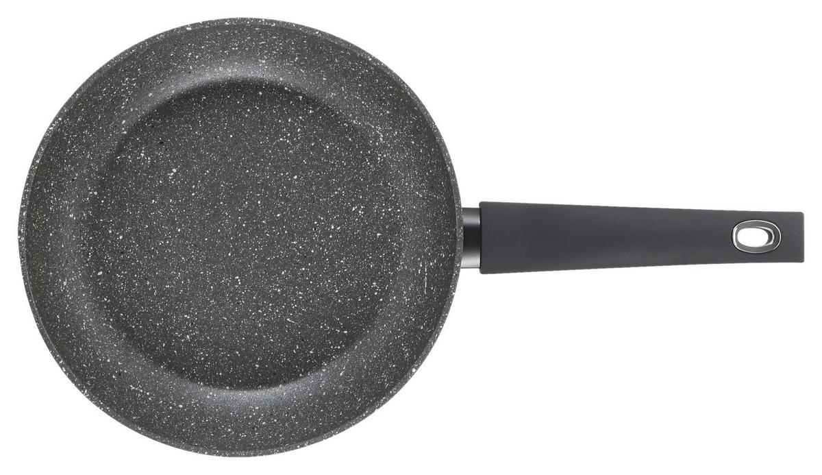 Bratpfanne Orion D: 24 cm Aluminium Antihaftbeschichtet - Dunkelgrau, Basics, Kunststoff/Metall