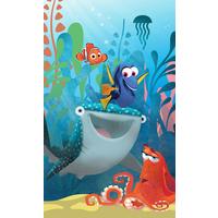 Fototapete Finding Dory Aquarell - Blau, Trend, Textil (150/250cm)