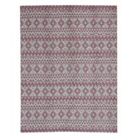 Flachwebteppich Pink, Ca. 120x170 Cm - Pink, Design, Textil (120/170cm) - Kayoom